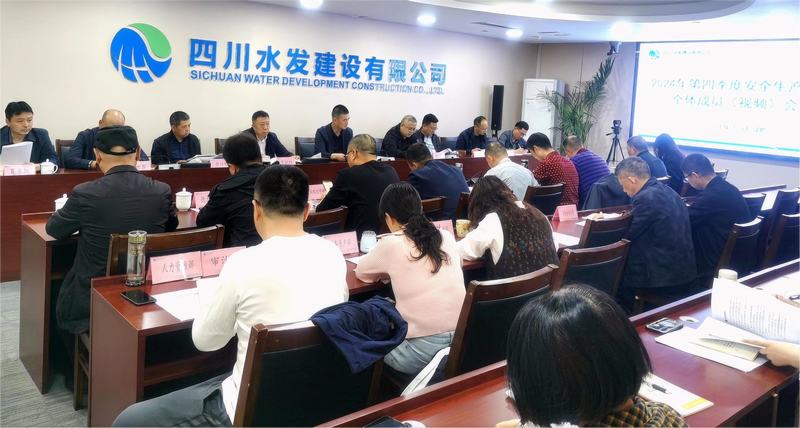 公司召開2024年第四季度安全生產(chǎn)委員會 全體成員（視頻）會議